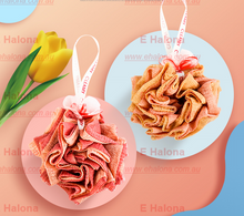 Load image into Gallery viewer, Hand-Stitched Cleansing/Foaming Puff (Bath Lily) 不会散的手工浴花