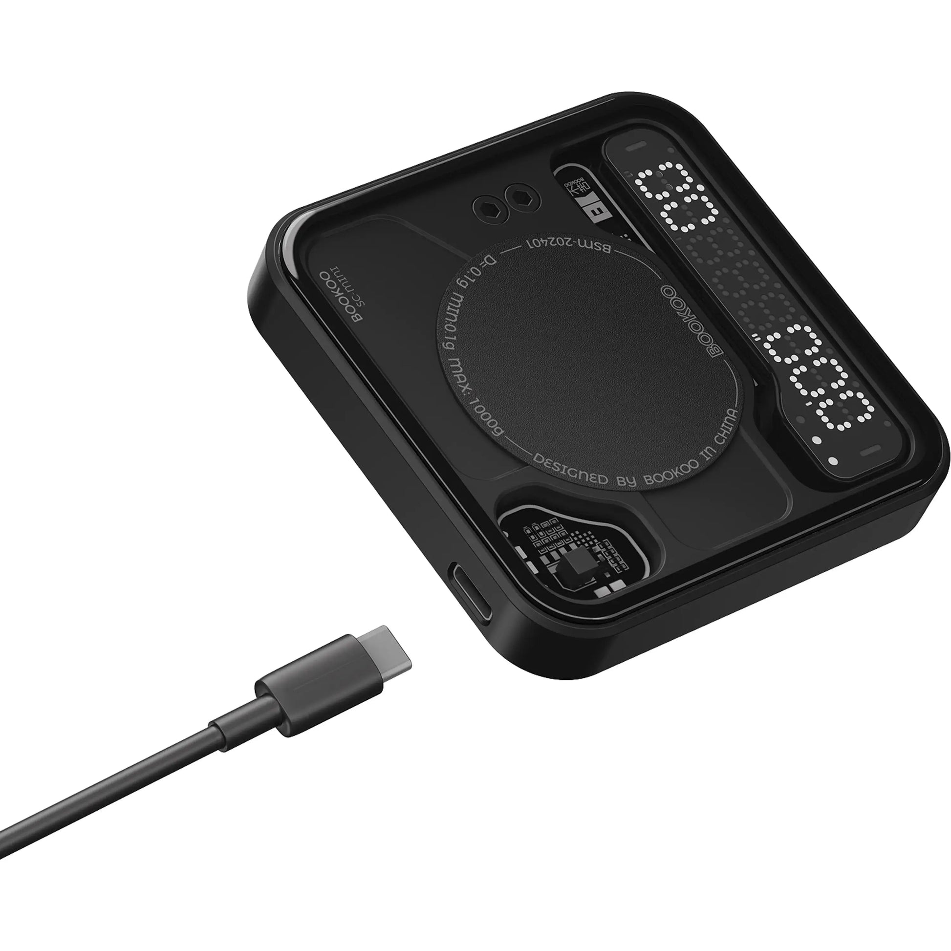 Bookoo Themis Mini coffee scale official angled product view