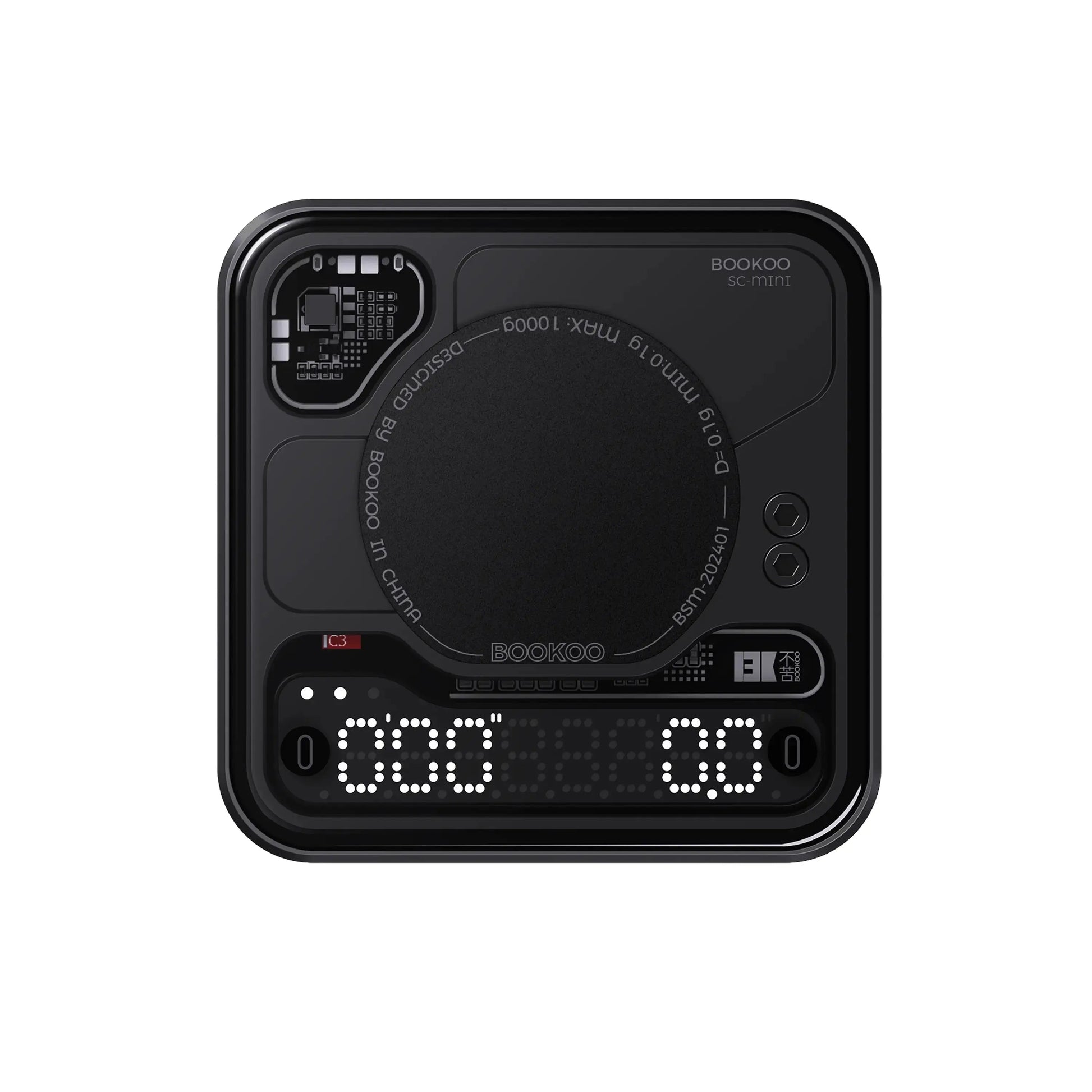 Bookoo Themis Mini coffee scale official product front view