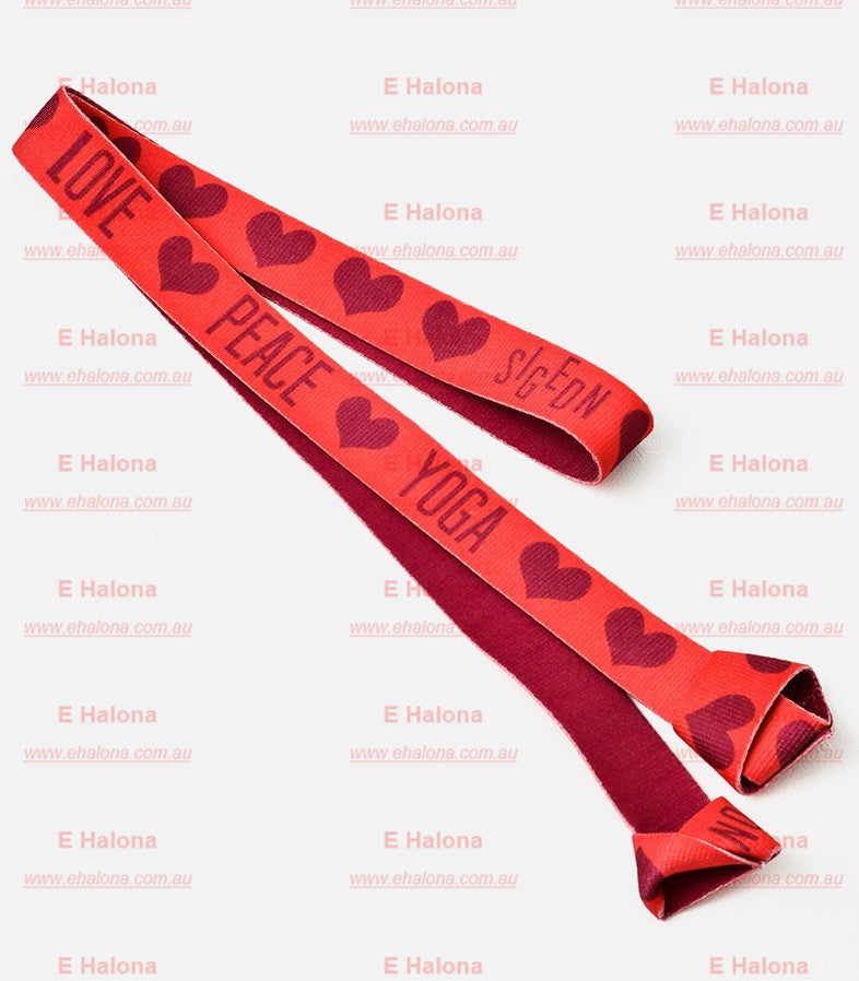Sigedn yoga strap for home and studio practice